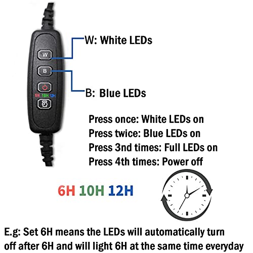 Karinear Illuminazione per acquari, luci per