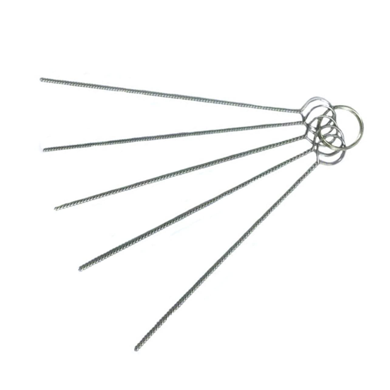 ARTIBETTER 3 Sets Airbrush Spray Cleaning Kit Nozzle Washing Scrub Repair Cleaning for Household Use Cleaning Tools Airbrush Cleaning Kit Airbrush Cleaning Brush Tool Alloy