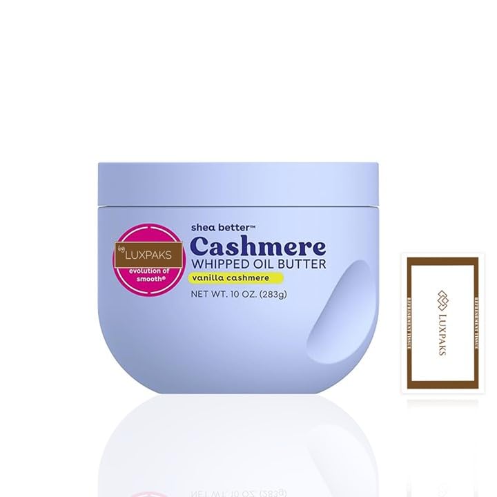Lingette nettoyante eos beurre corporel vanille cachemire 300ml