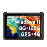 iEdge T10W 10.1 inch Rugged Tablet, Windows 11, 4G LTE GPS, 8GB+128GB, N5100, 700 Nit Sunlight Readable, Heavy Duty Industrial Outdoor Work Tablet