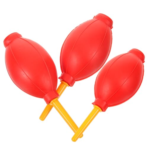 LOLIPPYY 3 piezas Sopladores de Aire de Látex para Limpieza Manual Secado y Eliminación de Polvo Cámaras Ordenadores y Extensiones de Pestañas Duraderos y Fáciles de Usar