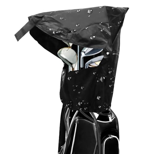 Cubierta de lluvia para bolsa de golf impermeable protectora de palos en campo y torneo