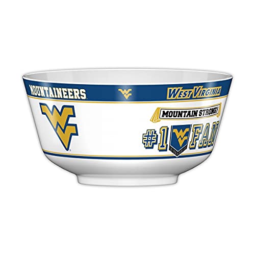 Bol de fête NCAA West Virginia Mountaineers Fremont Die de 11.75 pouces mixte