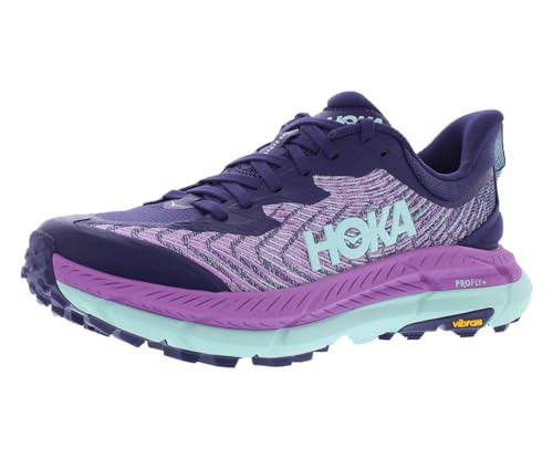 HOKA ONE ONE Mafate Speed 4 Womens Shoes, Night Sky/Orchid Flower