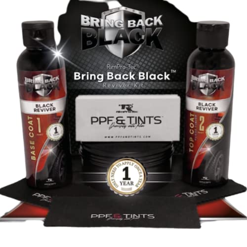 Tr Rimpro-Tec® Bring Back Black Plastic Restorer For Car Exterior, Interior Plastics, Rubber, Vinyl Full Retail Kit That Contains One Time Application Every 12 Months #TOP15
