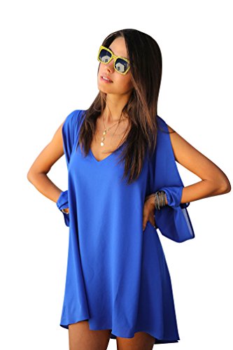 NiSeng Donna Casual Estate Plus Size Tinta Unita