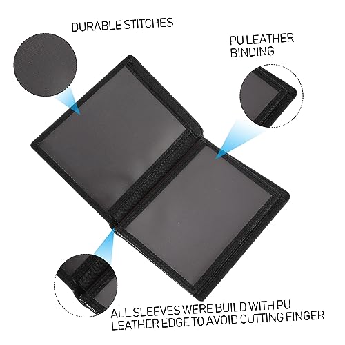 NUOBESTY Driver License Holder Wallet Slim Genuine Leather Multi-Cards Organizer for ID and Credit Cards Compact Design for Men Travel-Friendly3