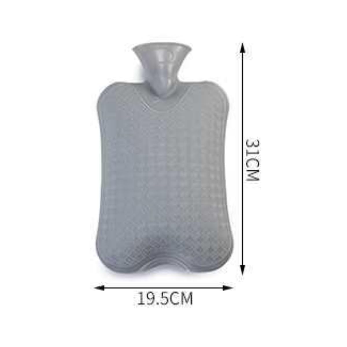 Bolsa de Agua Caliente Bolsa De Agua Caliente Llena De Agua Abrigo De Peluche Calentador De Pies Compresa Caliente Bolsa De Agua Caliente Hot Water Bottle Segura(Bruin)