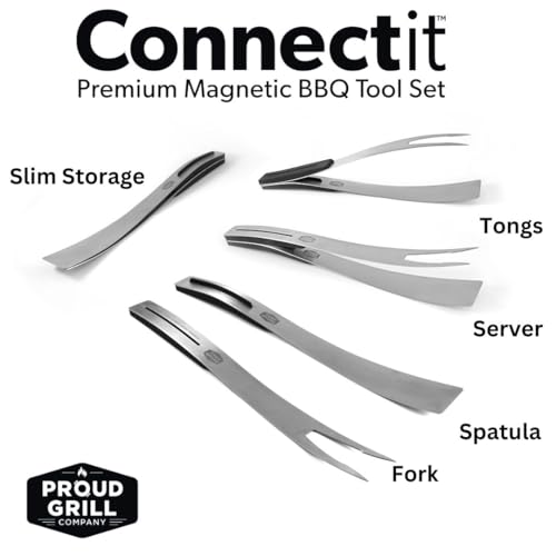 Set de 2 herramientas magnéticas para parrilla Proud Grill miniatura 4