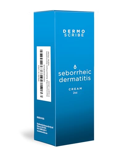 Image of Dermoscribe Seborrheic Dermatitis Cream for Itchy Skin and Eczema, 2 Oz (Pack of 3)