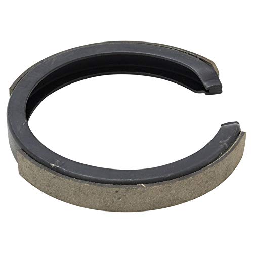 Image of TRQ Rear Ceramic Brake Pad & Performance Rotor with Parking Shoes w /Chemicals