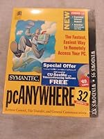 Symantec pcAnywhere 32 (PC Anywhere) - Version 7.5 - User's Guide (Windows 95 and Windows NT) [Paperback] B0014CXSR0 Book Cover