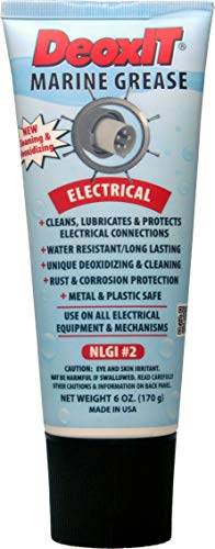 Image of CAIG LABORATORIES DeoxIT L27-ME-6, Lithium Grease, No Particles, 170 g Tube /Tip, Pack of 6