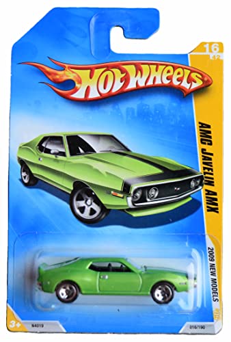 Hot Wheels AMC Javelin AMX, 2009, Escala 1:64, Verde