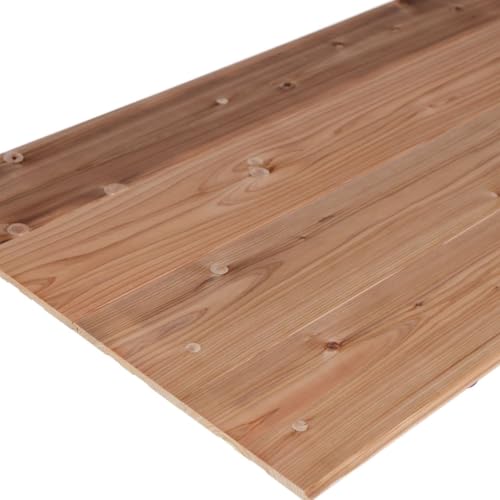 商談中】杉無垢フローリング材(無塗装) 6枚 4セット