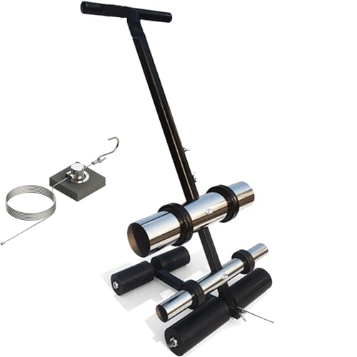 UMJIGF Manual Floor Tape Applicator, Basketball Court Marking Kit, for Line Marking/Spray Painting, with Drawing Circle Kit and Driveway, Asphalt or Concrete