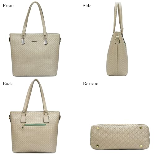 Purses and Handbags for Women Synthetic Leather Tote Crossbody Bags Satchel Purses Set 6pcs4