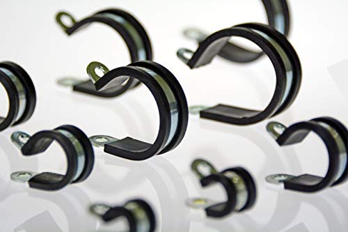 Swordfish 30181 28Pc Large Size Rubber Insulated Adel Clamp Assortment #TOP7