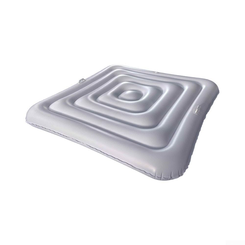 PVC gonfiabile vasca copertura 165cm impermeabile PVC gonfiabile (con | Materiale PVC di alta qualità, resistente alle intemperie, design antivento, uso esterno, costruzione di lunga durata