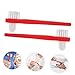 FRCOLOR 8pcs Double-Sided Denture Toothbrush Hard Brush for Dentures Retainer Cleaner Brush Double Head Dental Toothbrush Optimal Hygiene