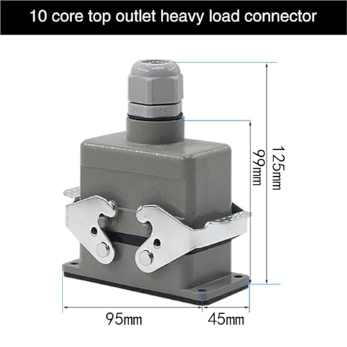 Conector industrial pesado HDC-HE-10 500V 16A miniatura 7