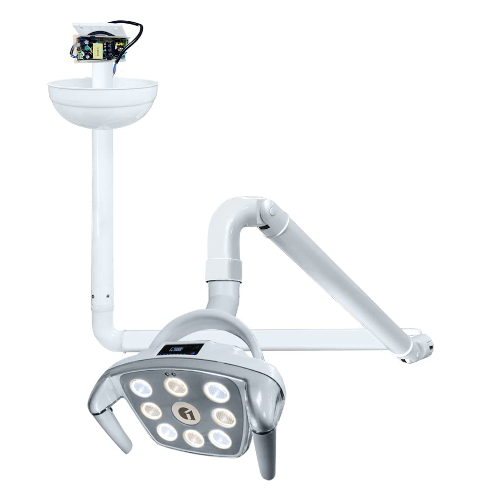 8 LEDs Shadowless Implant Light Sensor with Ceiling Mount Arm Operating Lamp