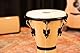 Meinl Percussion Headliner Wood Djembe - Sehr große Handtrommel - Mit Ziegenfell - Durchmesser 12,5 Zoll - Siam Eiche, Natur (HDJ500NT)