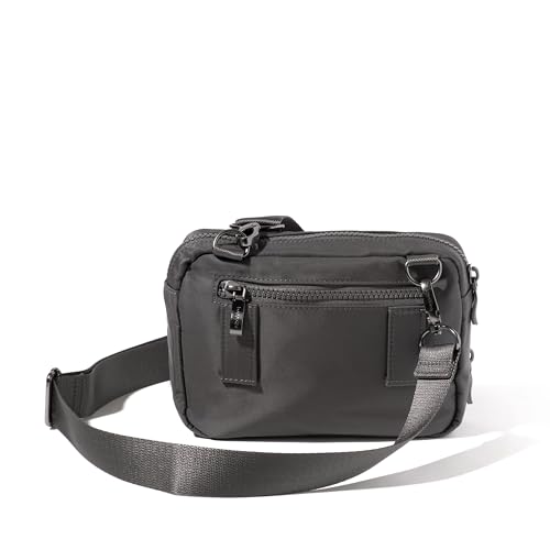 Image of Baggallini womens Modern Double Zip Crossbody
