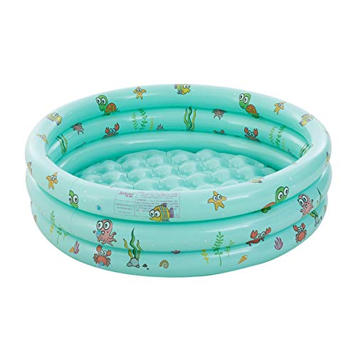 Ya-tube Piscinas acima do solo, piscina inflável redonda de 130 cm para crianças e adultos, piscina