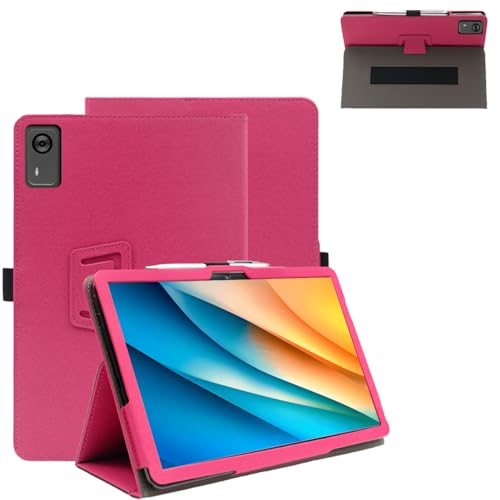 For Aiwa Tab AS12 �P�[�X�yVaele �z11.97�C���` �^�u���b�g �P�[�X 360°�S�ʕی� ��܂�X�^���h�����p���� �y���z���_�[�t�� �㎿PU���U�[ �L�Y�h�~ �y�� �S�ʕی�Aiwa Tab AS12 �^�u���b�g�J�o�[(���b�h)