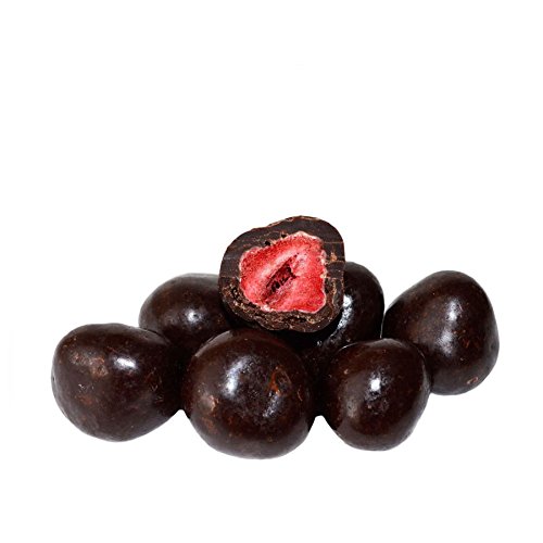 Gefriergetrocknete Erdbeeren in Zartbitterschokolade 500 g Cover