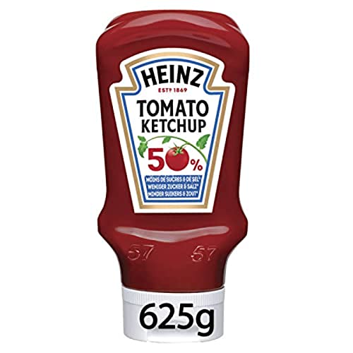 Sauce Tomato Ketchup 50% De Sucres Et De Sel Heinz Le Flacon De - vue 4