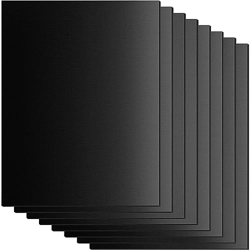 SPGOOD BBQ Grillmatte, Antihaft Grillmatten Grillplatte Gasgrill, Backpapier Wiederverwendbar,für Holzkohlegrill, Elektronischen Grill, PFOA-Frei über 40x32 cm (8er Set)