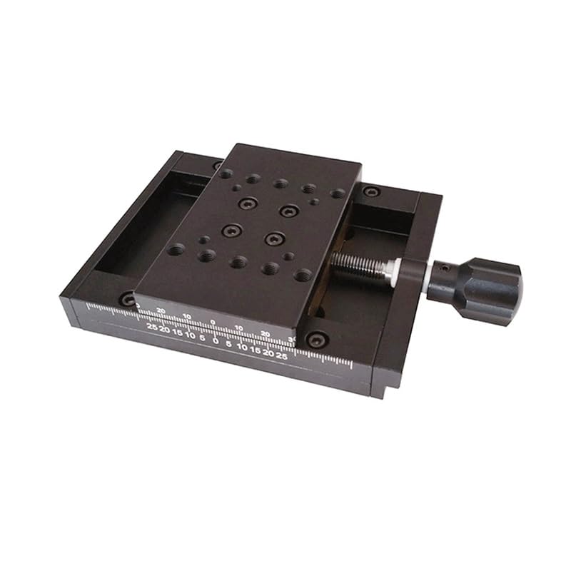 Asse X, tavolo scorrevole ottico a fase lineare manuale da 50 mm in alluminio, che lo rende adatto for macchinari e infissi(Pt-sd102ps)
