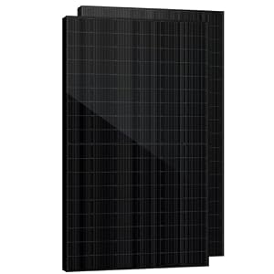 SAKETE – SAKETE Solarmodul 1000W – N-Typ Full Black Solarpanel mit Ha