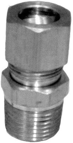 EXACT FIT FOR COMSTOCK CASTLE 25050 ADAPTER 7/16 TUBE X 3/8 MPT - REPLACEMENT PART BY MAVRIK
