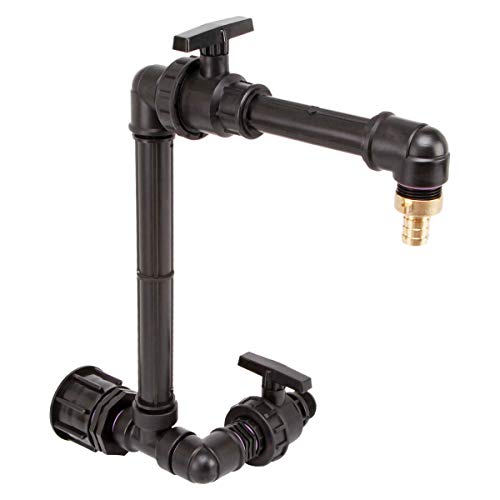 Preisvergleich Produktbild REKUBIK IBC Adapter S60x6-1" Kugelhahn Schwanenhals + Ablasshahn