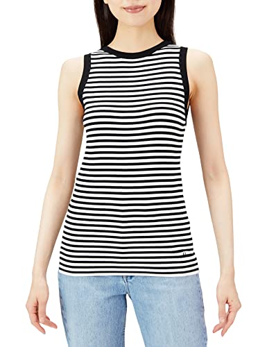 ［ミラオーウェン］ 前後2WAYシルク混アメスリニットタンク 09WNT222017 レディース BORDER 1