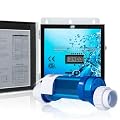 Ecoraiser Salt Water Pool Chlorinator System, Salt Chlorine Generator for Above Ground &Inground Pools Up to 40,000 Gallons