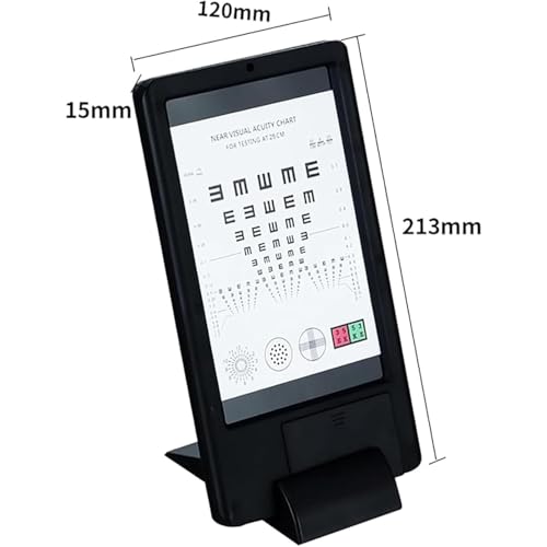 Test des yeux boîte lumineuse double face distance inspection 25cm