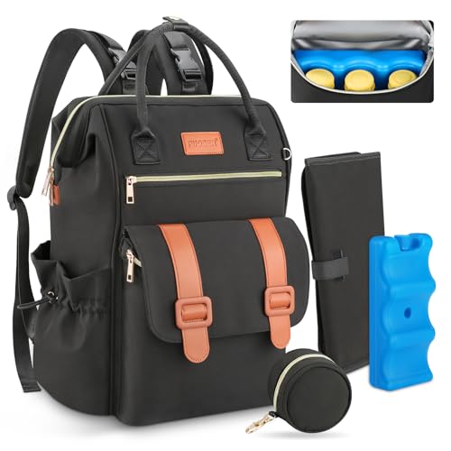PIIOSER Diaper Bag Tote with Ice Pack