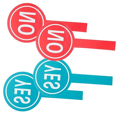 Panneaux de vote réversibles oui non interactifs pour classe - 2