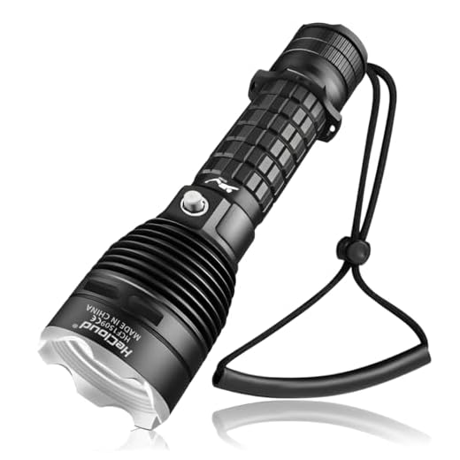 HECLOUD 3000LM IPX8 Waterproof Diving Flashlight 3 Modes Scuba Light