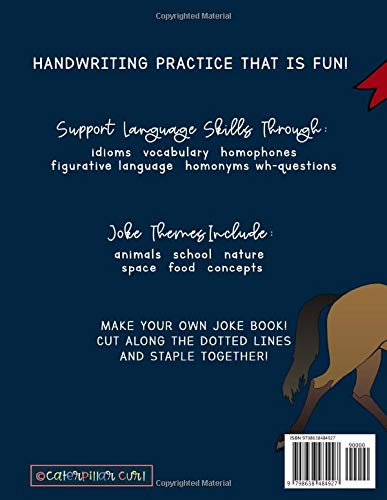 Cursive Joke Book: Handwriting Fun With Riddles And Puns (Educational Resources For Quality Learning) - Image 2