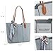 Montana West Tote Bags for Women Medium Top Handle Satchel Purses Large Shoulder Handbag Hobo Bags Blue MWC-323BL