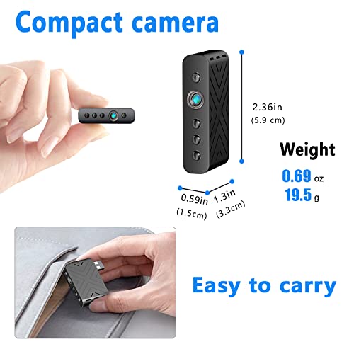 Rettru Spy Camera Hidden Camera Wifi : Thumb Sized Mini Camera Nanny Cam Small Camera Spy Cam Mini Wireless Camera Mini Spy Camera V380 Pro Wifi Camera Indoor Camera Wireless With Phone App #TOP2
