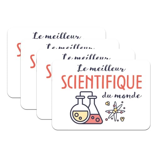Set de table science antidérapant grand format pour éviter les taches de repas sur la table - 2