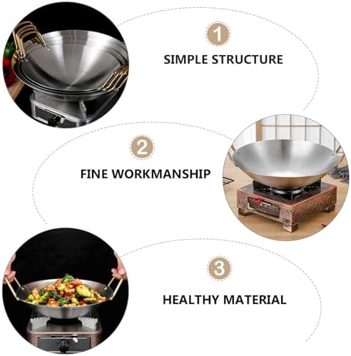 MAGICLULU Stainless Steel Wax Pot Thickened Alcohol Pot Sturdy Non-rust Material Practical for Kitchen Use Silver — view 7