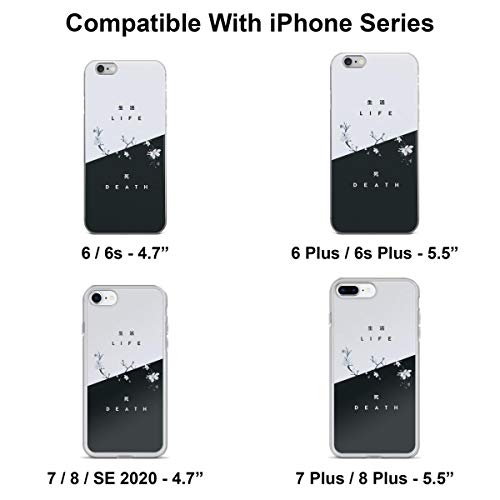 Life Or Death Phone Case Compatible With Iphone 14 13 Pro Max Mini 12 11 X Xs Xr 8 7 6 6S Plus Galaxy Note S9 S10 S20 S21 Ultra Plus Transparent #TOP1