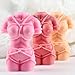 GLITZXFH Woman Body Candle Molds Female Body Silicone Resin Mold for Candles Making Resin Casting Aromatherapy Candles Wax Polymer Clay Home Decoration